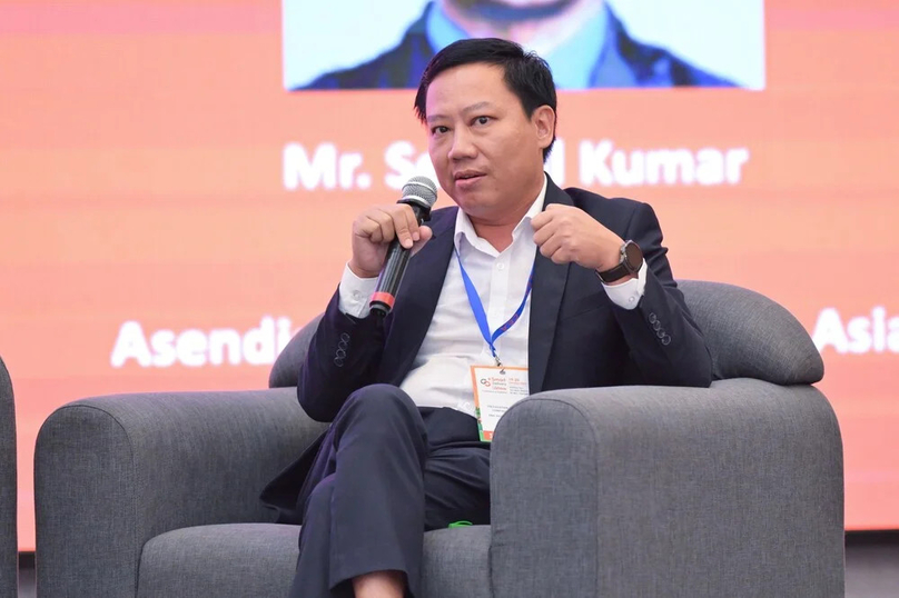  Duong Quang Duy, CEO of VietAviation Logistics Co., Ltd. Photo courtesy of the company.