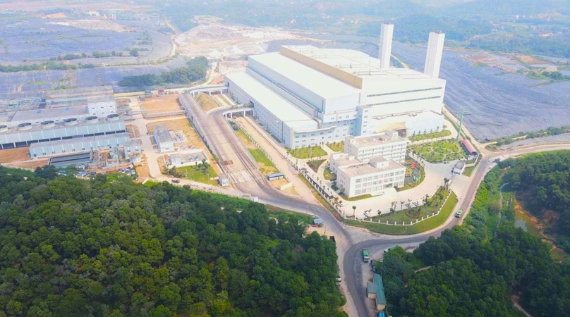 A waste-to-energy power plant in Hanoi. Photo courtesy of Lao Dong (Labor) newspaper.