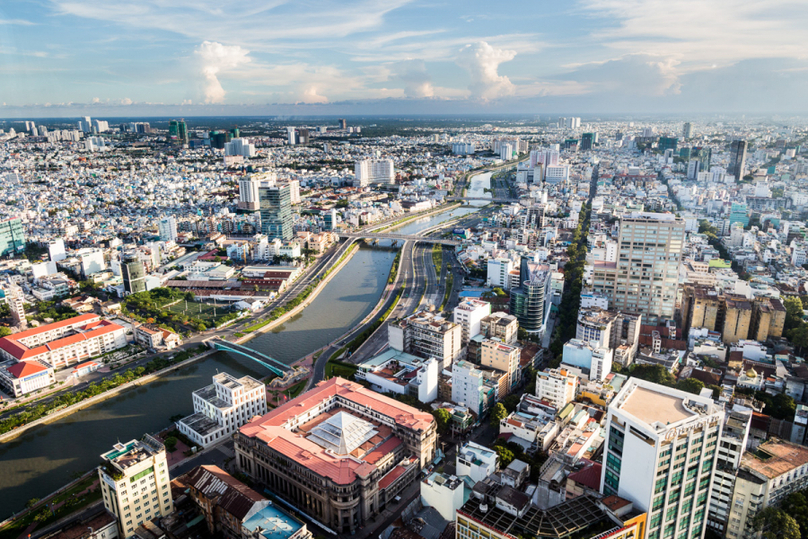 Skyline of Ho Chi Minh City, southern Vietnam. Photo courtesy of Vietnam Travel. 