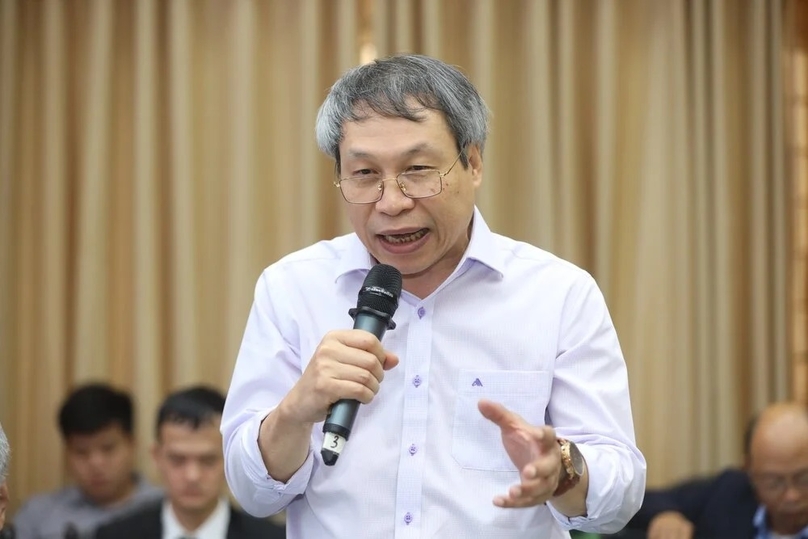Bui Quang Tuan, head of the Vietnam Institute of Economics. Photo by The Investor/Trong Hieu.
