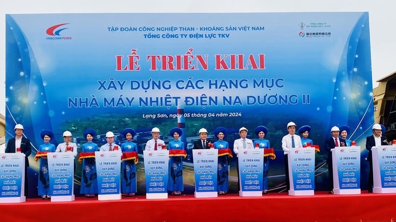 Vinacomin Power kicks off construction of the Na Duong II power plant in Lang Son province, northern Vietnam, April 5, 2024. Photo courtesy of CC1.