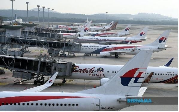  Malaysia plans to collect carbon levy from airlines for greener skies. Photo courtesy of Bernama.
