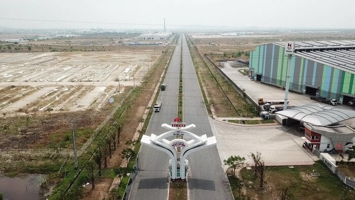 The expanded Phu My II Industrial Park developed by Idico Corporation in Ba Ria-Vung Tau province, southern Vietnam. Photo courtesy of Vietnam Property Hub.