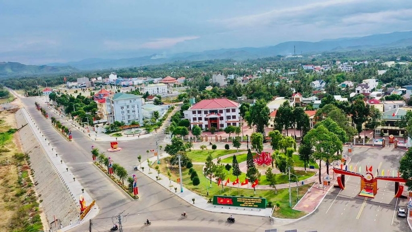  A view of Hoai Nhon township, Binh Dinh province, central Vietnam. Photo courtesy of Binh Dinh government portal. 