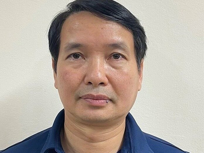 Pham Thai Ha, assistant to Vietnam's National Assembly Chairman Vuong Dinh Hue. Photo courtesy of the police.