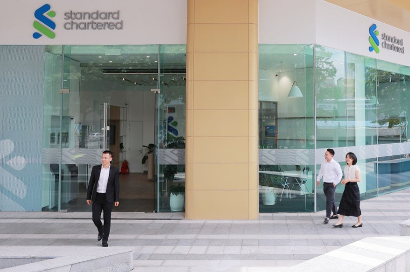 Standard Chartered office on Ton Duc Thang street, District 1, Ho Chi Minh City. Photo courtesy of Standard Chartered.
