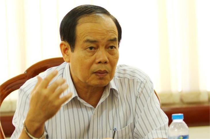 Former chairman of An Giang province Vuong Binh Thanh. Photo courtersy of Tuoi Tre (Youth) newspaper.