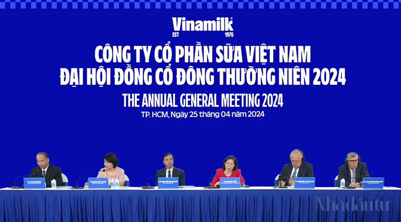 Dairy giant Vinamilk's AGM in Ho Chi Minh City, southern Vietnam, April 25, 2024. Photo courtesy of the company.