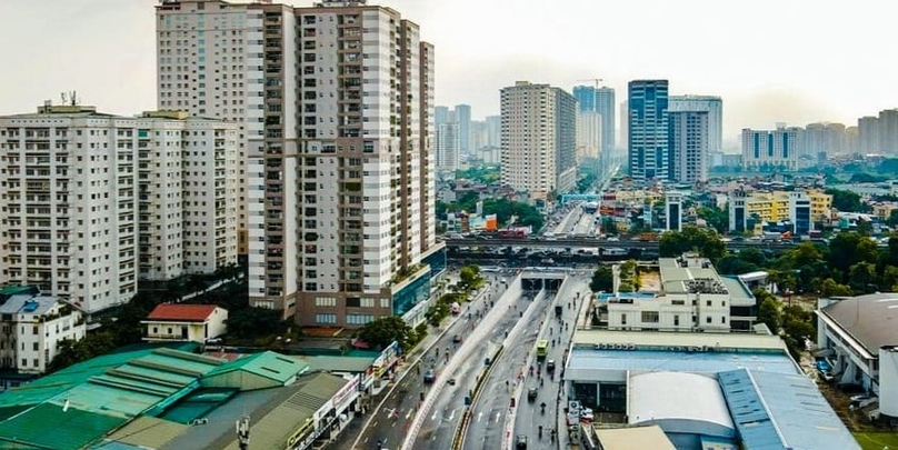 The apartment prices in Hanoi have increased for dozens of consecutive quarters. Photo by The Investor/Trong Hieu.