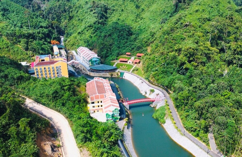 An overall view of the Dong Giang Heaven Gate ecotourism project in Quang Nam province, central Vietnam. Photo by Q.T/The Investor.