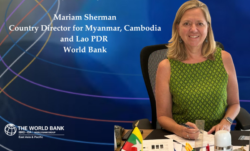 Mariam Sherman, new country director for Vietnam, Cambodia, and Laos. Photo courtesy of World Bank Myanmar.