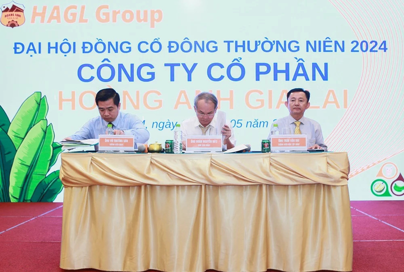 Agri major Hoang Anh Gia Lai Group holds its 2024 AGM, May 10, 2024. Photo courtesy of the company.