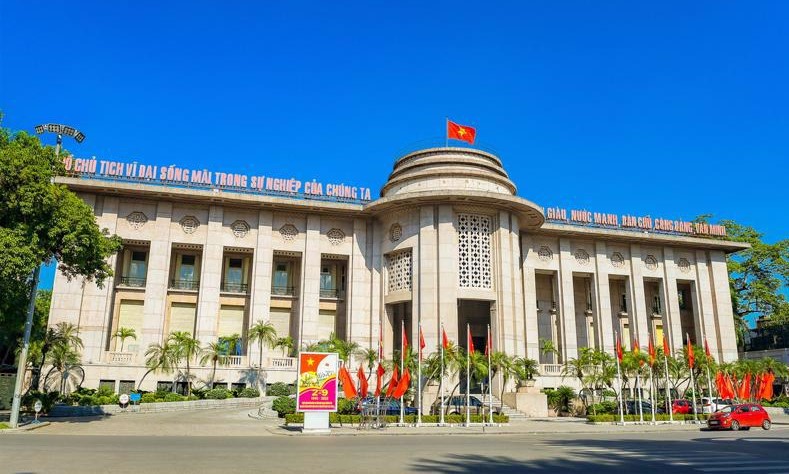 The State Bank of Vietnam's headquarters in Hanoi. Photo courtesy of VnEconomy.