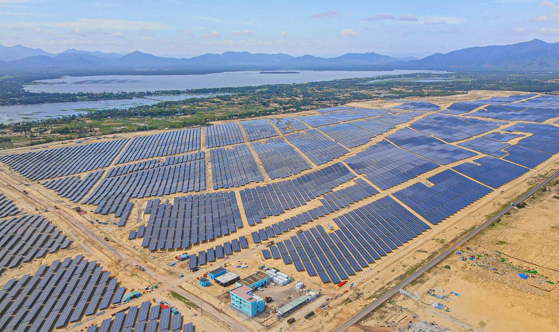 A solar farm in Binh Dinh province, central Vietnam. Photo courtesy of Bamboo Capital Group.