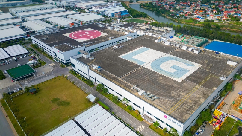 LG Innotek factory in Hai Phong city, northern Vietnam. Photo courtesy of the company.