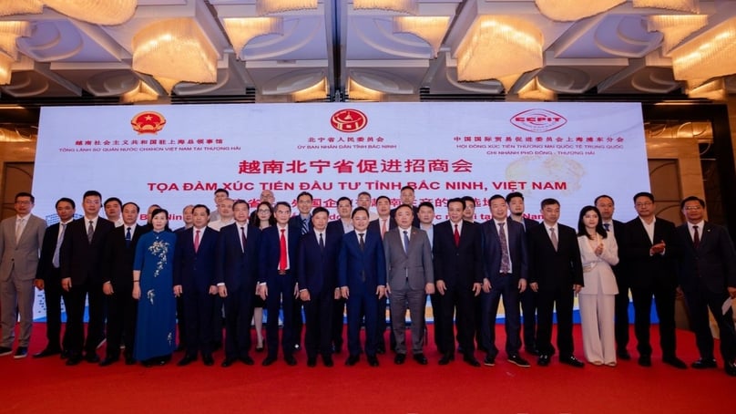 An investment promotion conference organized by Bac Ninh province in Shanghai, China, May 13, 2024. Photo courtesy of Bac Ninh news portal.