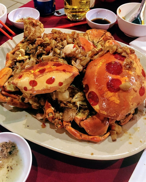 Foodies also love one of Phu Quy Island’s specialties: fresh moon crab. Photo courtesy of taucaotocphuquyisland.com
