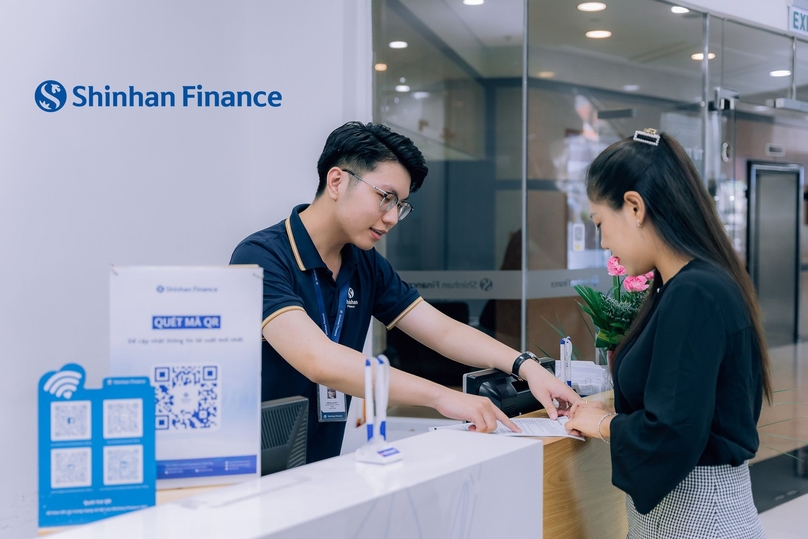 A Shinhan Finance branch. Photo courtesy of Shinhan Finance.