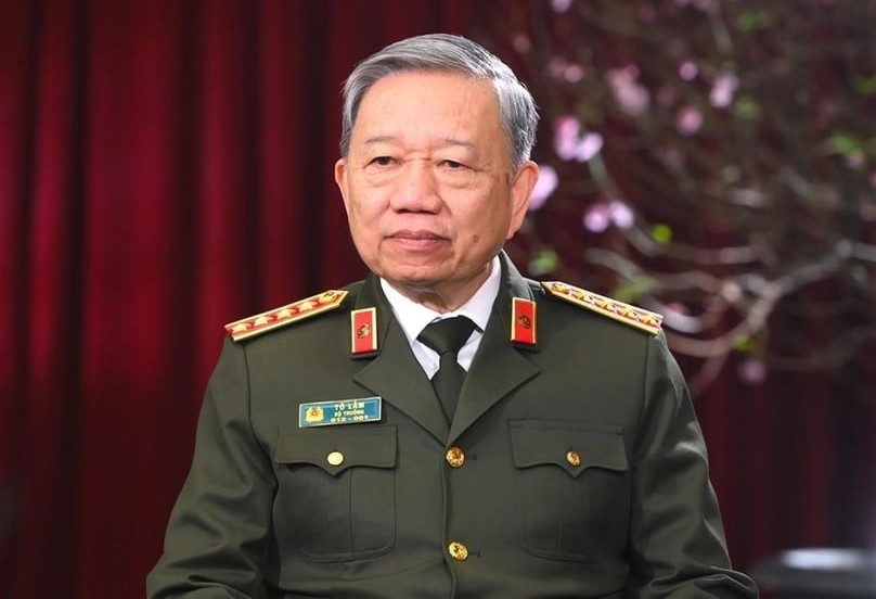 General To Lam, Minister of Public Security. Photo courtesy of the government's news portal.