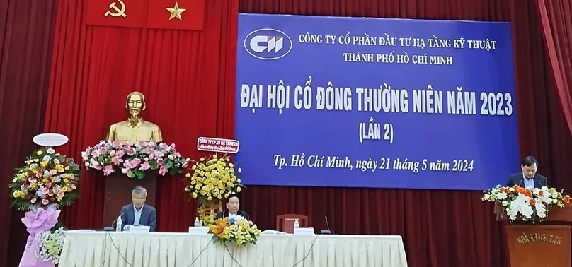 Ho Chi Minh City Infrastructure Investment JSC's AGM in HCMC on May 21, 2024. Photo courtesy of the company.