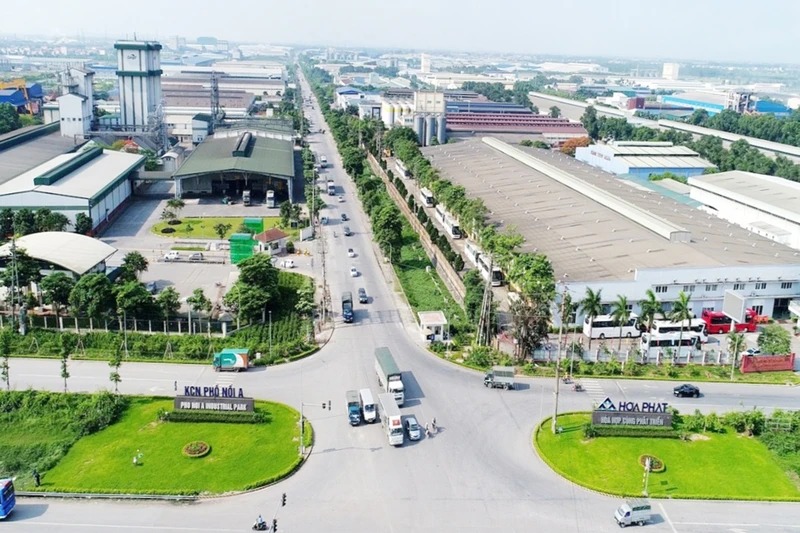  A view of Pho Noi A Iindustrial Park. Photo courtesy of Nhan Dan (People) newspaper. 