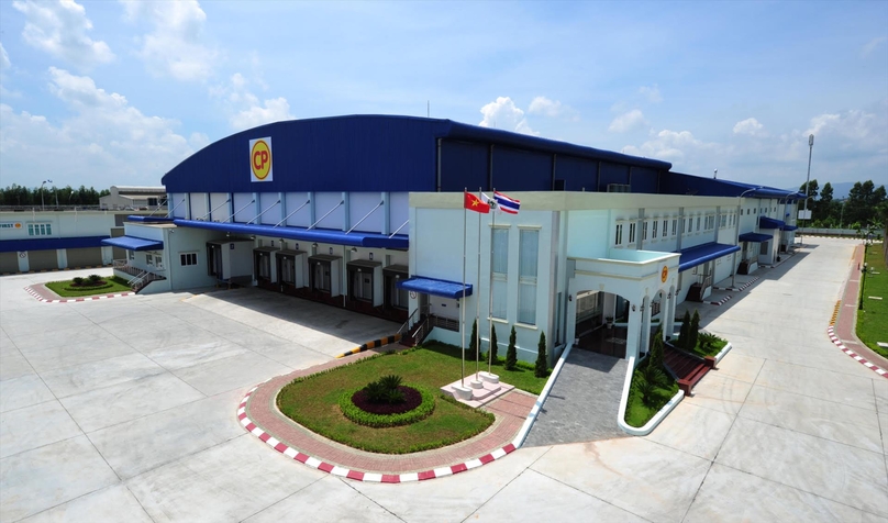 An animal feed factory of CP Foods in Hai Duong province, northern Vietnam. Photo courtesy of CP Foods.