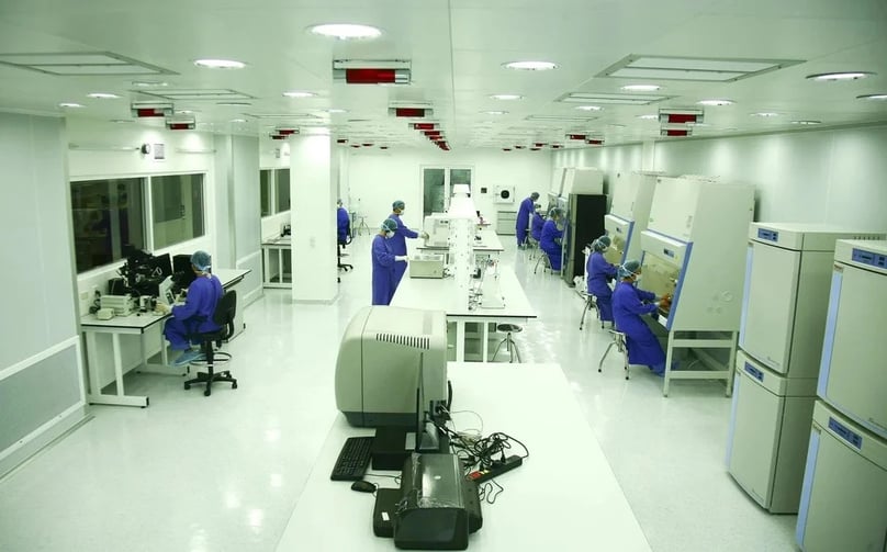  A lab in Vinmec International Hospital in Hanoi. Photo courtesy of the hospital.