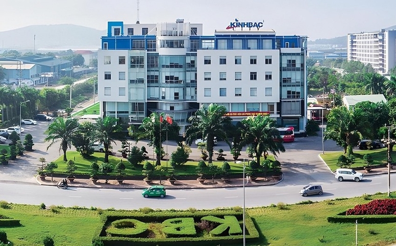 Kinh Bac City Development Holding Corporation's headquarters in Bac Ninh province, northern Vietnam. Photo courtesy of Lao Dong (Labor) newspaper.