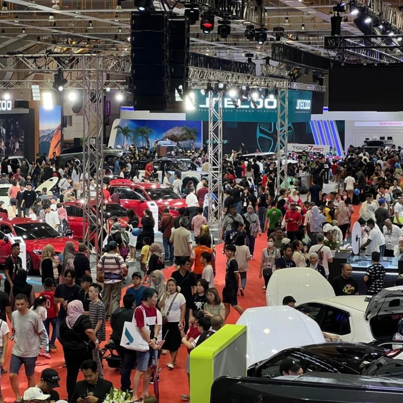 At the Malaysia Autoshow 2024. Photo courtesy of Paultan.org.