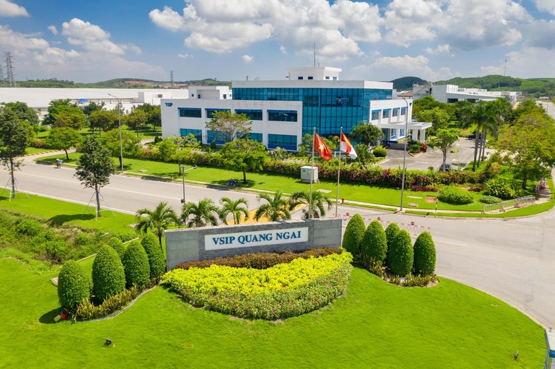 The entrance to VSIP Quang Ngai in Quang Ngai province, central Vietnam. Photo courtesy of VSIP.