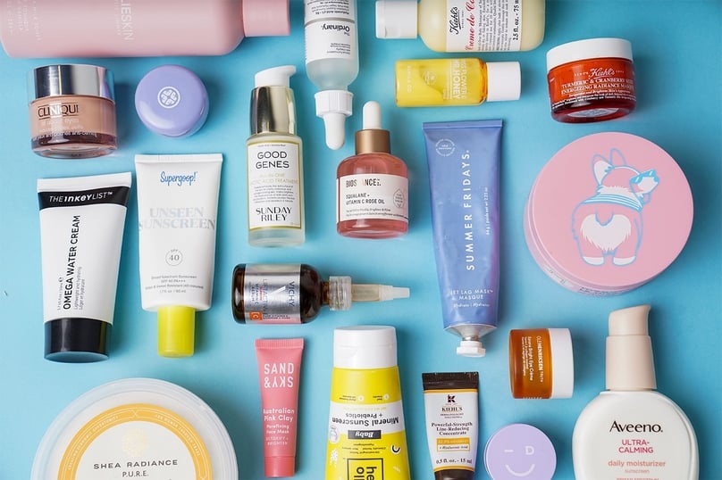 Skincare products. Photo courtesy of The Washington Post.