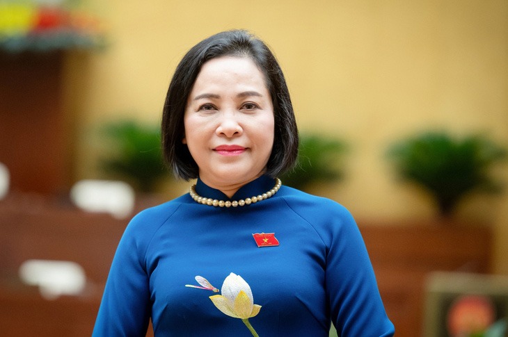 Nguyen Thi Thanh, newly-elected Chairwoman of Vietnam's National Assembly. Photo courtesy of Tuoi Tre (Youth) newspaper.