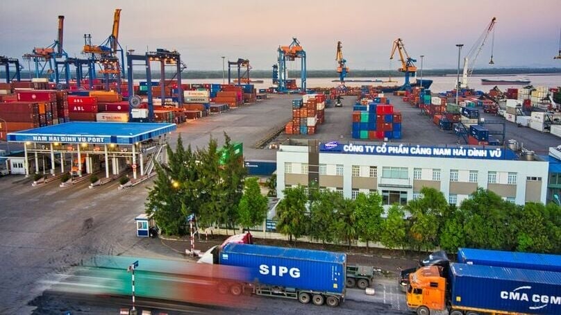  Nam Hai Dinh Vu port in Hai Phong city, northern Vietnam. Photo courtesy of the Gemadept.