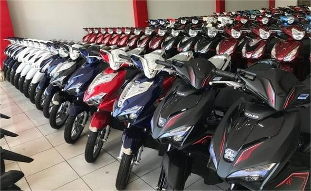A showroom selling new motorbikes in Hai Duong province, northern Vietnam. Photo of courtesy of haiduongtv.com.vn.