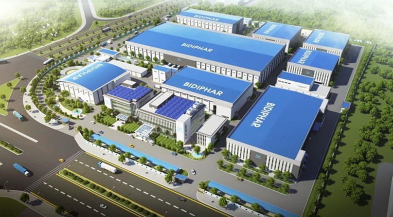 Illustration of Bidiphar's small-volume parenteral factory at the Nhon Hoi economic zone, Binh Dinh province, central Vietnam. Photo courtesy of the firm.