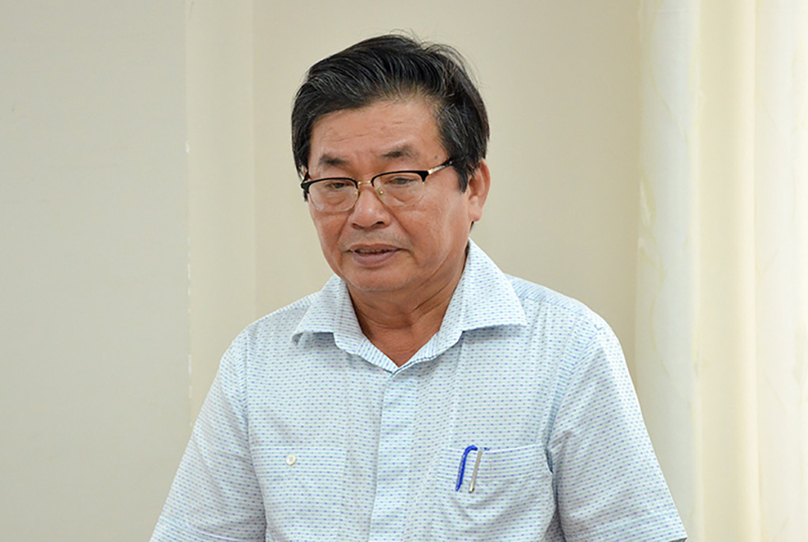 Luu Xuan Vinh, former Chairman of the People's Committee of Ninh Thuan province, central Vietnam. Photo courtesy of the Commission for the Management of State Capital at Enterprises
