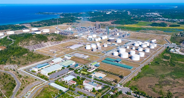 Dung Quat oil refinery owned by Petrovietnam. Photo courtesy of Vietnam News Agency.