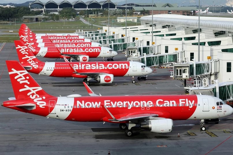  Air Asia's planes. Photo courtesy of Reuters.