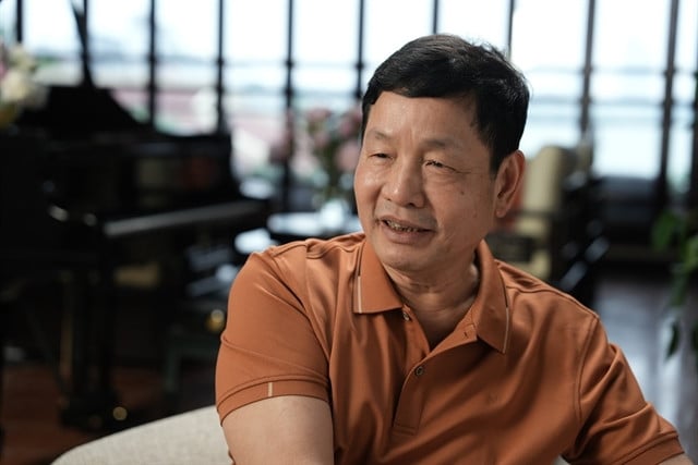 FPT chairman Truong Gia Binh. Photo from the movie trailer.