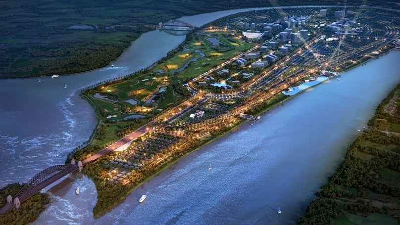 An illustration of the 45-hectare Nam Long Dai Phuoc township project in Dong Nai province, southern Vietnam. Photo courtesy of Nam Long Group.