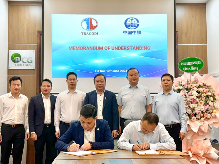 Bamboo Capital’s infrastructure arm, Tracodi, recently signed a cooperation agreement with China Railway Group Limited (CREC) to invest in developing transport and industrial park infrastructure and social housing in Vietnam. Photo courtesy of Bamboo Capital.