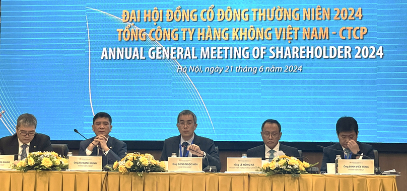 Vietnam Airlines holds its 2024 AGM on June 21, 2024. Photo courtesy of Mekong ASEAN magazine.