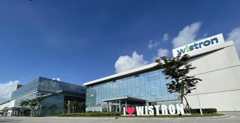 Wistron's factory in Ha Nam province, northern Vietnam. Photo courtesy of Wistron.