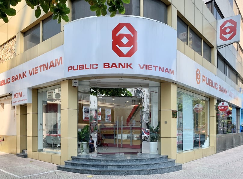 Public Bank Vietnam's transaction office in Giang Vo street, Hanoi. Photo courtesy of the bank.