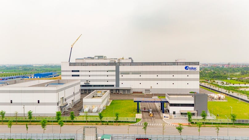 Amkor Technology's factory in Bac Ninh province, northern Vietnam. Photo courtesy of soha.vn.