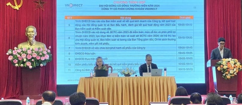  VNDirect Securities holds its 2024 AGM on June 28, 2024. Photo by The Investor/Khanh An.