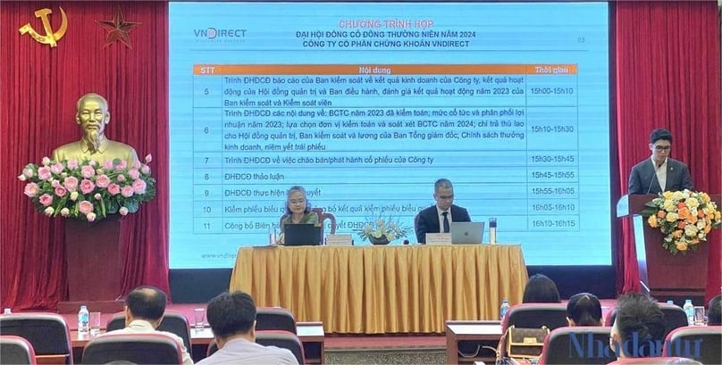 VNDirect Securities holds its 2024 AGM on June 28, 2024. Photo by The Investor/Khanh An.
