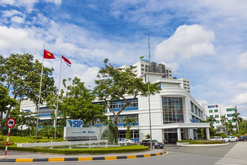 Vietnam-Singapore Industrial Park No.1 in Binh Duong province, southern Vietnam. Photo courtesy of VSIP.