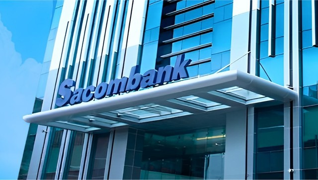 Sacombank's branch in Cam Ranh town, Khanh Hoa province, south-central Vietnam. Photo courtesy of the bank.