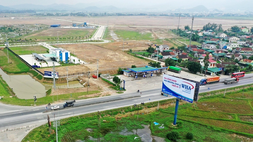 WHA Industrial Zone 1 in Nghe An province, central Vietnam. Photo courtesy of Nghe An newspaper.